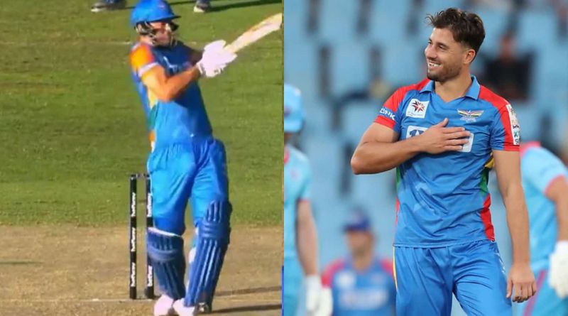 Marcus Stoinis: Who gets bowled like this by hitting his bat on his stumps in SA T20?