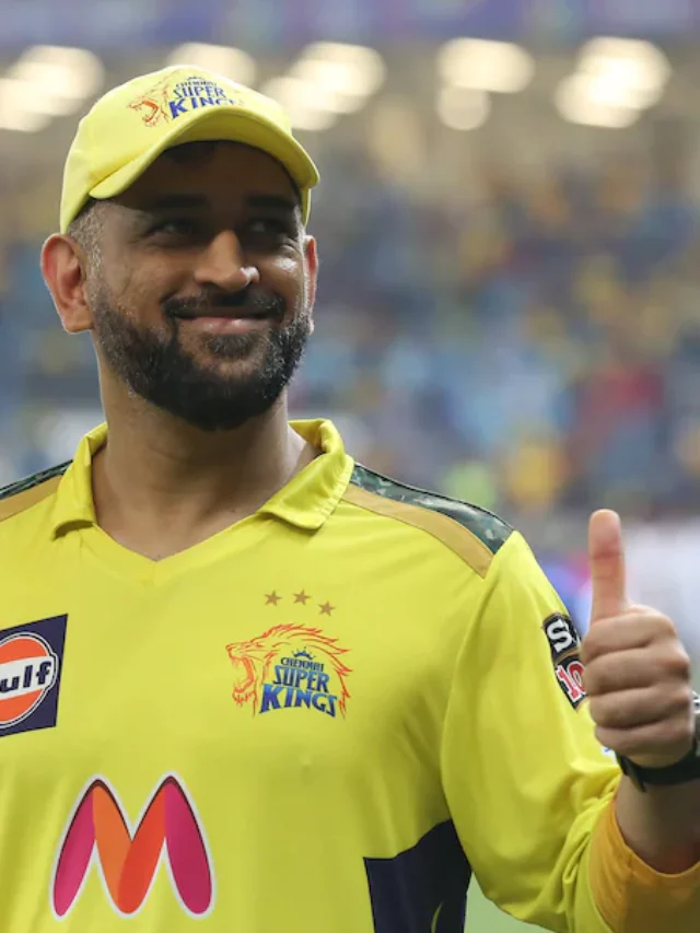 MS Dhoni handed over the captaincy of CSK to Ruturaj Gaikwad