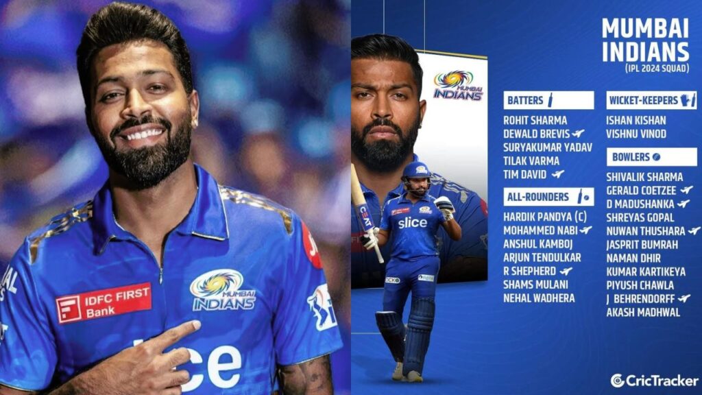 mumbai indians players 2024