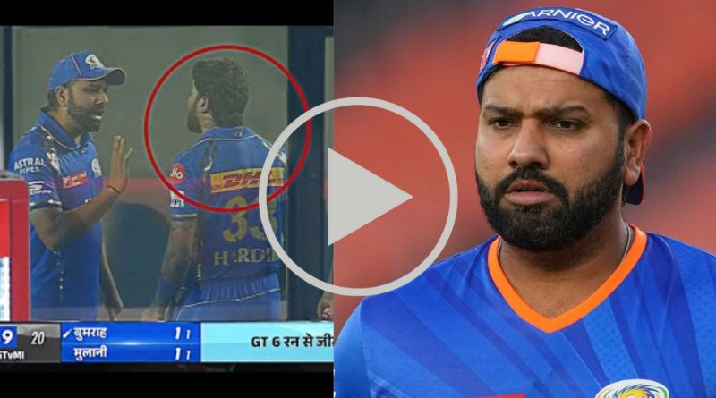 This player abused Rohit Sharma, Rohit Sharma himself told, the video went viral