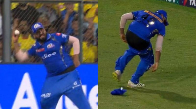 MI vs CSK: Rohit Sharma lost his respect against CSK at Wankhede Stadium and also dropped an important catch.