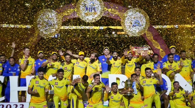 How many IPL trophies does the Chennai Super Kings have?
