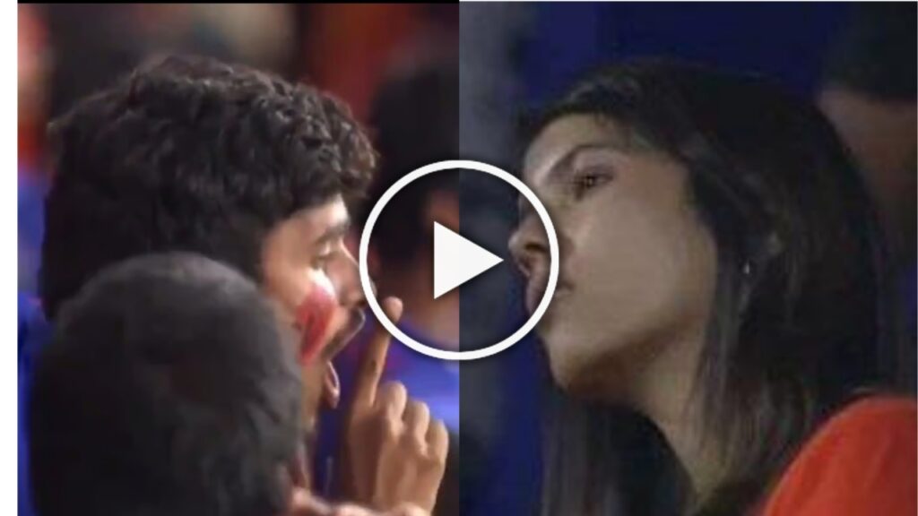 Viral video RCB fan silenced the entire Hyderabad crowd