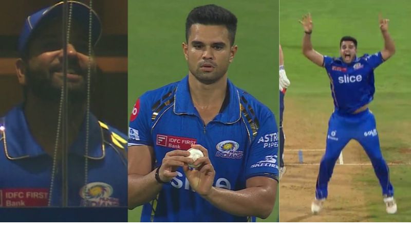MI vs LSG: Arjun Tendulkar's joke in the middle of the field, watch the viral video