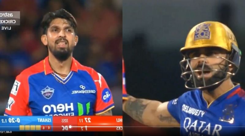 Virat Kohli Ishant Sharma: See What did Virat say to Ishant after hitting a six, video went viral