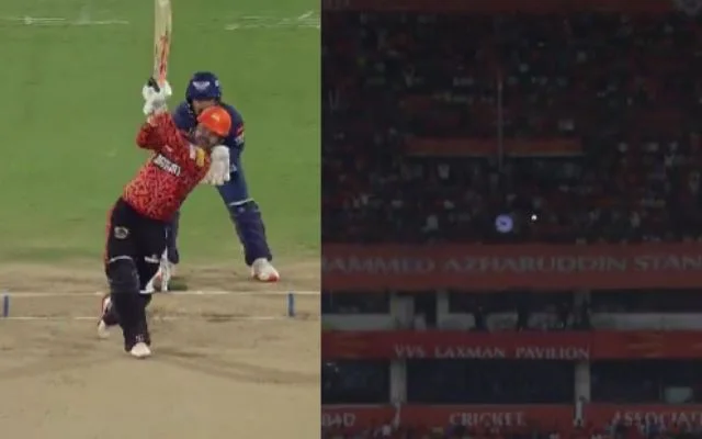 SRH vs LSG Travis Head shattered LSG bowlers with these three sixes: Watch the Video