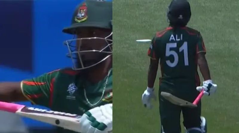 T20 World Cup: This player broke his bat in the middle of the ground because of this reason
